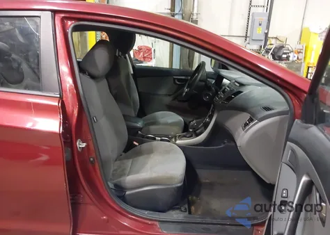 2016 Hyundai Elantra Se из США, поврежденный, VIN 5NPDH4AEXGH673127